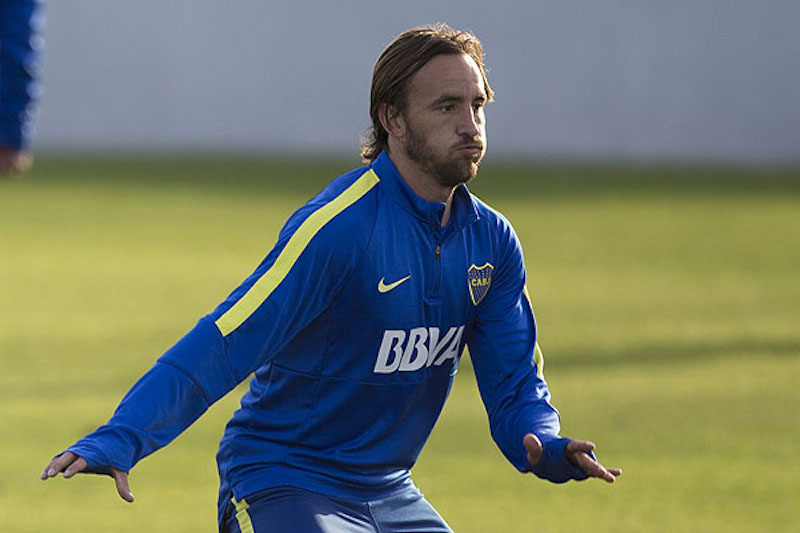 Jose Pedro Fuenzalida jugó en Boca Juniors. Foto: AP