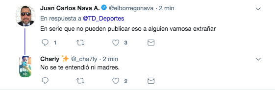 Twitter de Televisa Deportes publica "Me pusieron los cuernos"