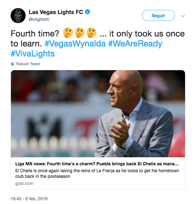 Las Vegas Club FC trollea al Chelís