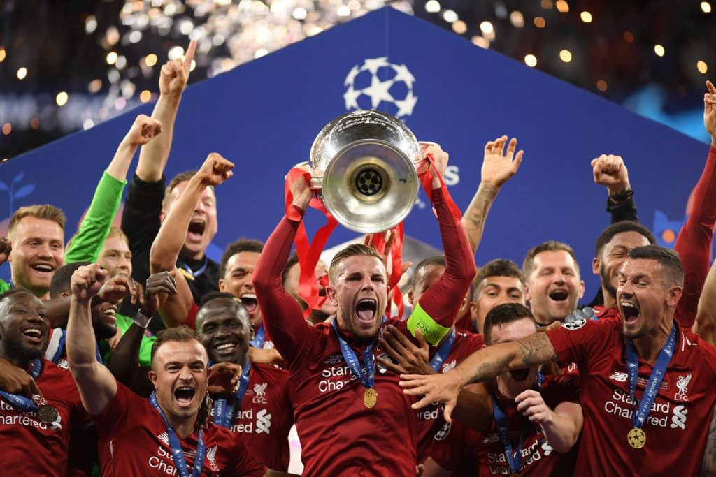 Liverpool Festejo Champions