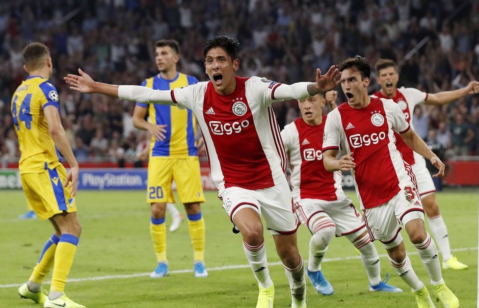 Ajax Champions League Edson Álvarez
