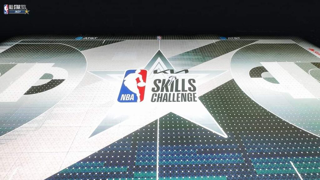 La NBA mostró la nueva Duela LED que usará el próximo fin de semana en el All Star Weekend 2024