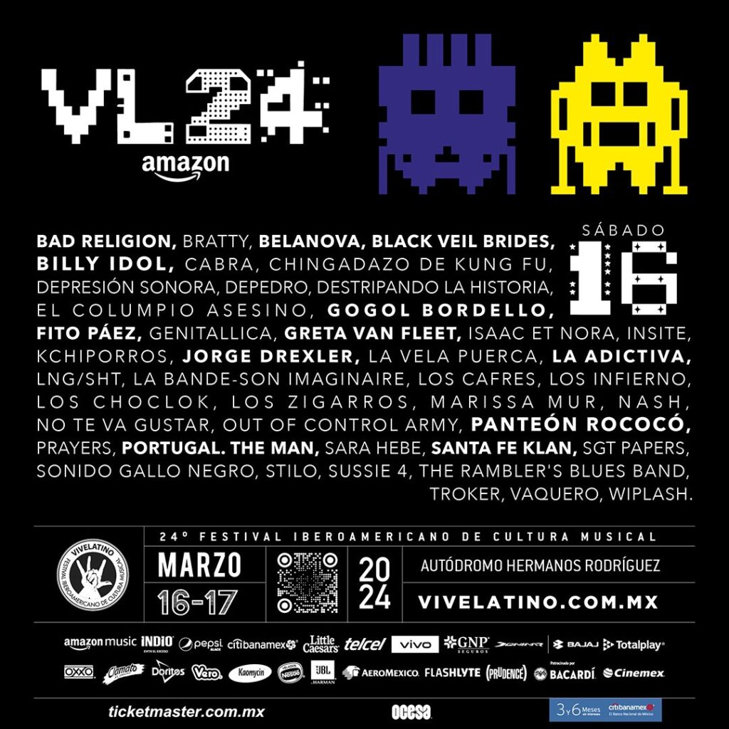 El Cartel Completo del Vive Latino 2024 | X @vivelatino