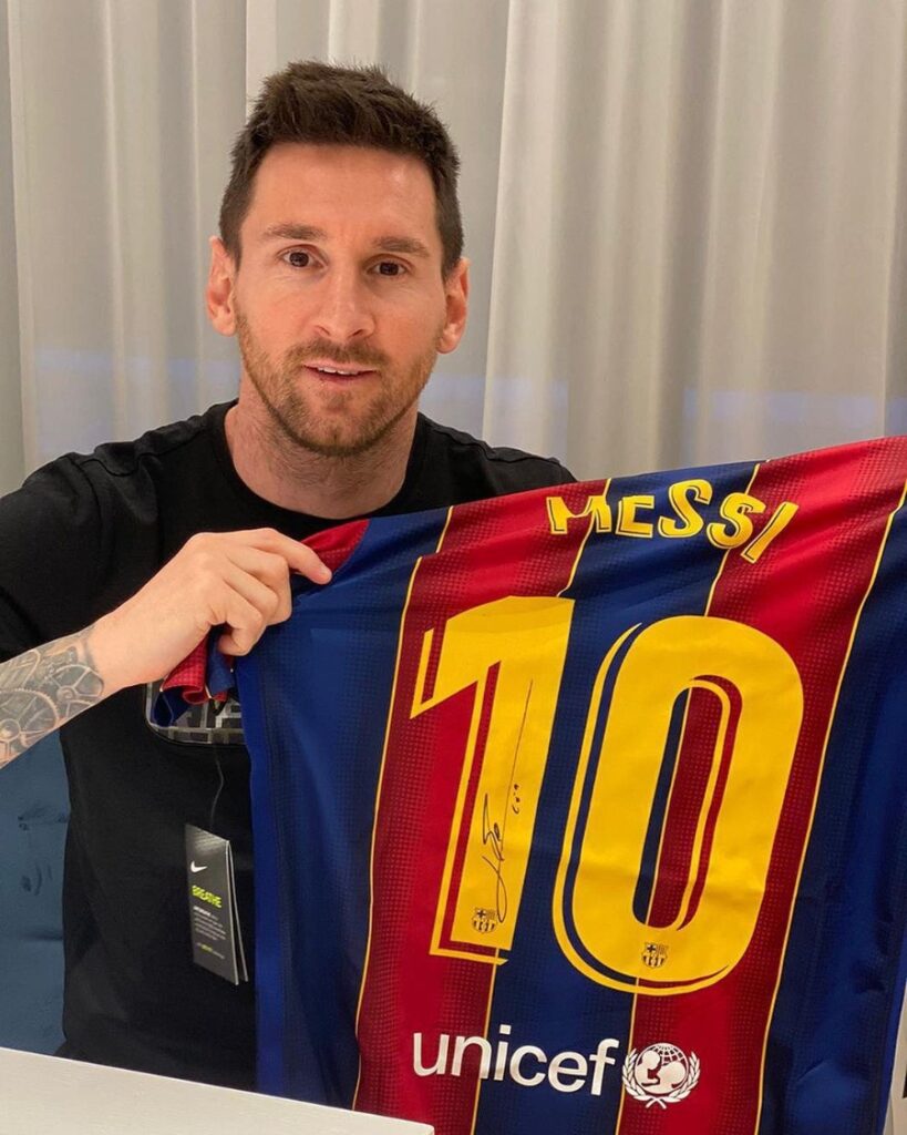Lionel Messi en su paso por Barcelona | IG @leomessi