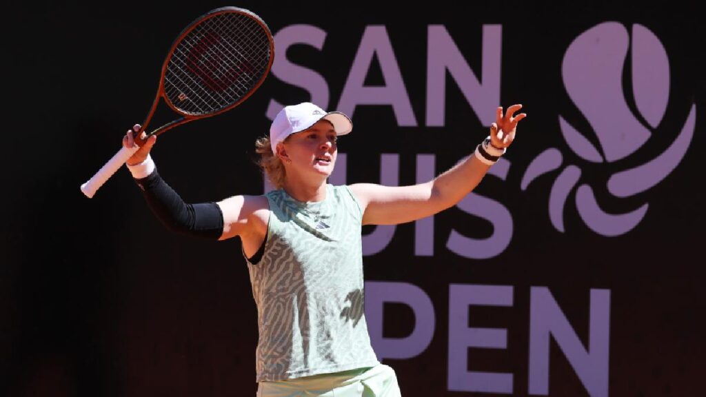 Francesa se ha visto un juego sólido durante todo el certamen | FOTO: WTA San Luis Open
