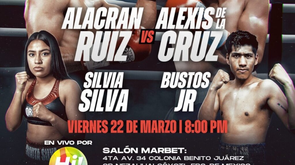 Silvia 'Chiva' Silva peleará en la función "Back to Ation" de este viernes | Miguel Ayala