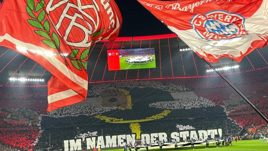 Aficionados de Bayern Múnich listos para la vuelta de Octavos en Champions