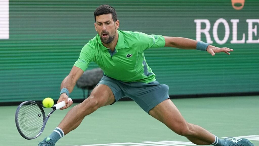 Novak Djokovic fue eliminado de Indian Wells