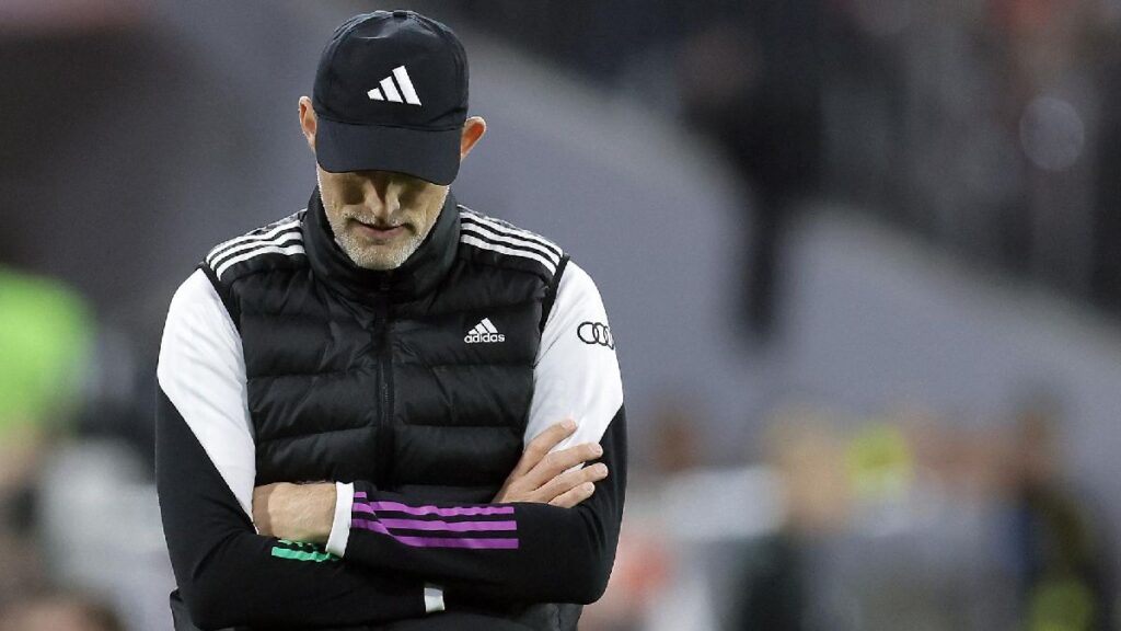 El entrenador del Bayern Múnich, Thomas Tuchel, tras la derrota