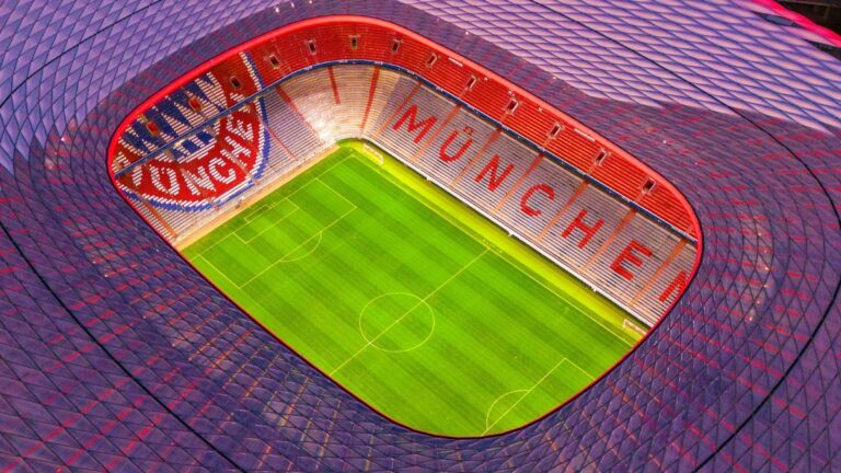 La Allianz Arena de Munich ya está lista para el duelo de Semifinales | X: @FCBayernES