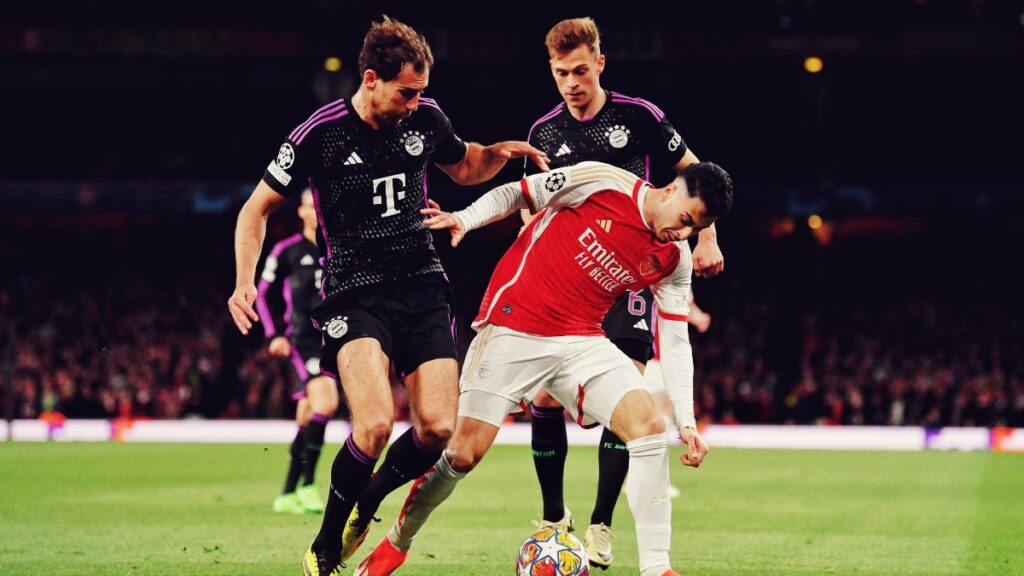 Arsenal no pudo en casa con el Bayern y se juegan el pase a la Semifinal en Munich | X: @Arsenal