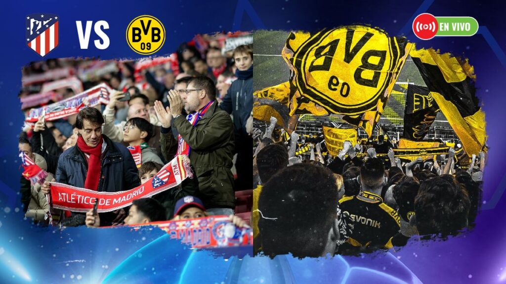Atlético y Borussia Dortmund chocan en Champions League