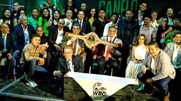 EL CMB presentó el Cinturón Tamaulipas para la pelea Munguía-Álvarez | Kamy Rivera