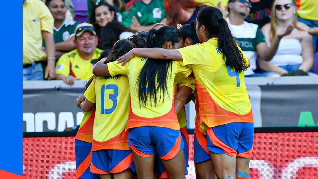 La jugadora de las Tuzas de Pachuca, Catalina Usme, fue la responsable del único gol del encuentro l Instagram @fcfseleccioncol