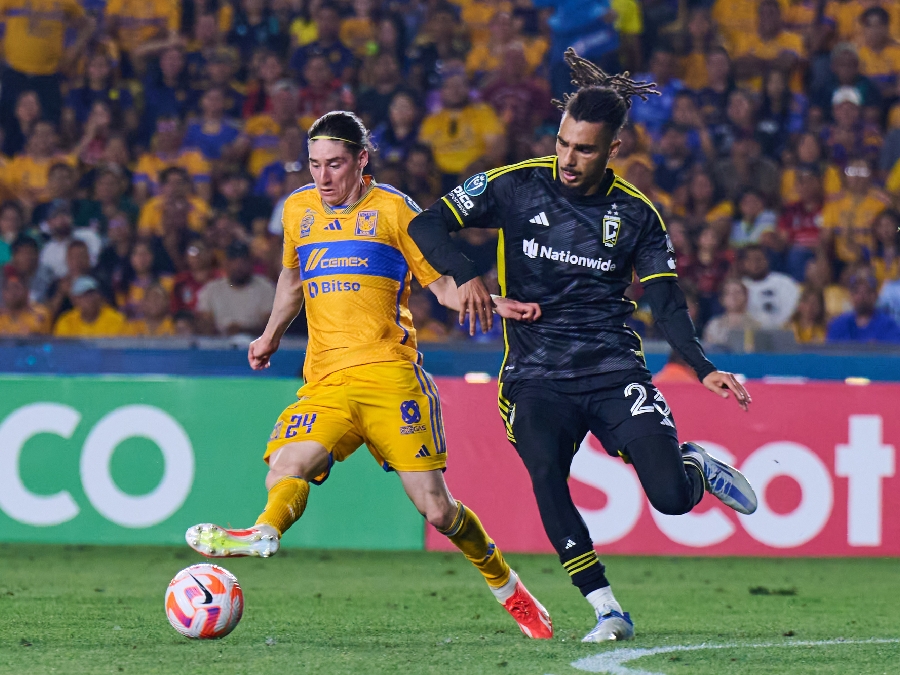 Marcelo Flores en el partido de Tigres | MEXSPORT