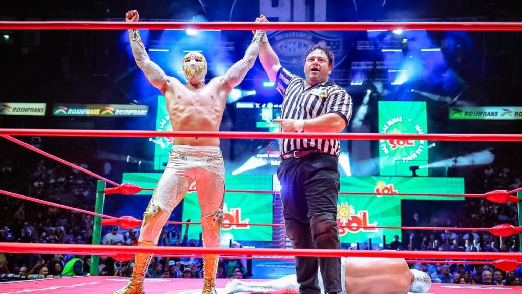 Máscara Dorada disputará el cinturón de Campeón Universal | X: @CMLL_OFICIAL