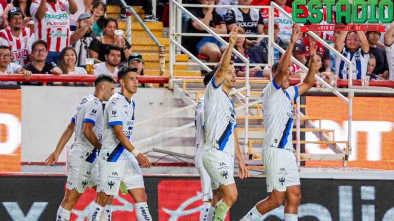 Sergio Canales anotó un doblete en la victoria del Monterrey en Aguascalientes. FOTO:MEXSPORT