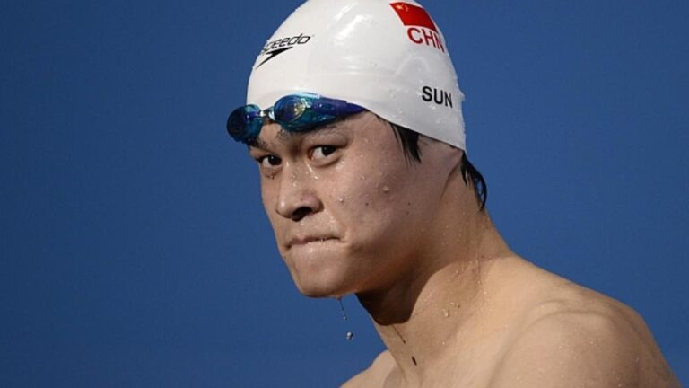 El campeón mundial Sun Yang fue suspendido por dar positivo | EFE