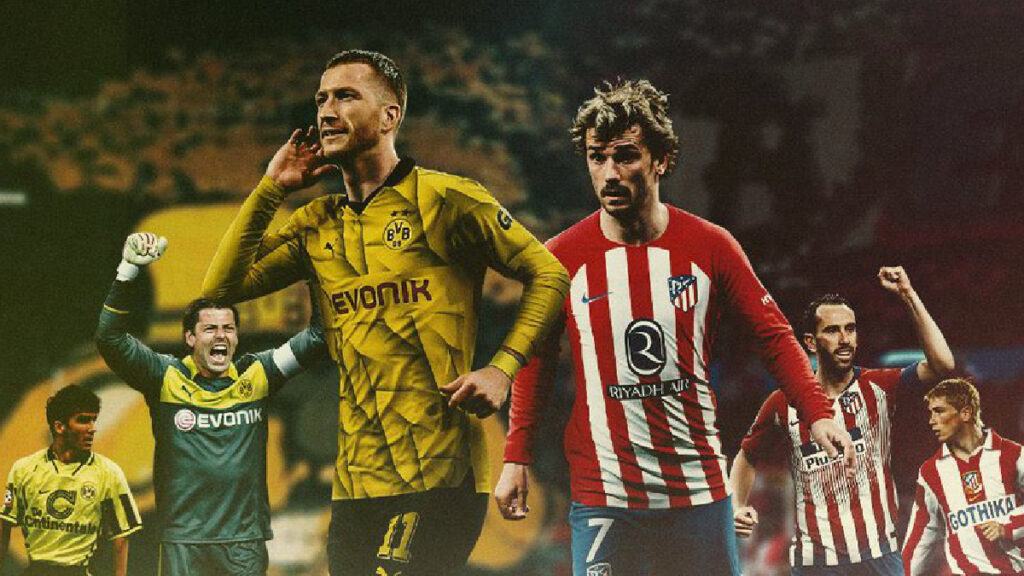 El Atlético de Madrid obligado a sacar la victoria en su campo contra el Borussia Dortmund | X@atletienglish