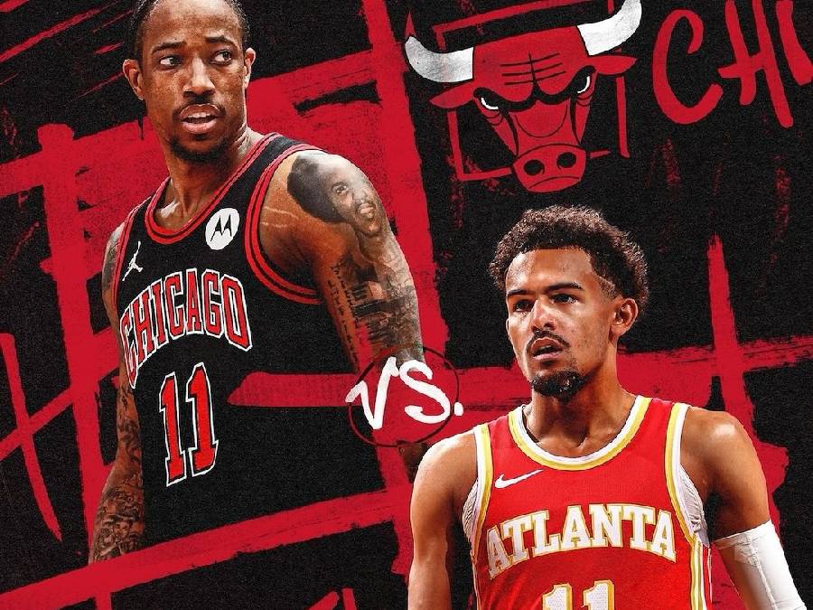 Los Bulls de Chicago y los Hawks de Atlanta se enfrentarán en Play In l Instagram @chicagobulls