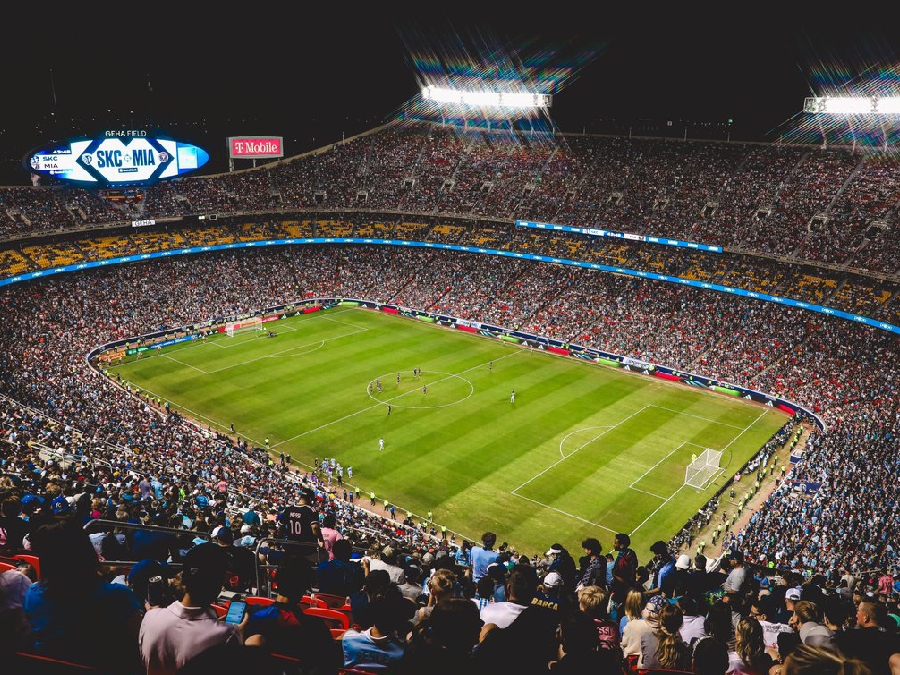 Más de 70 mil personas vieron la victoria de Messi e Inter Miami | X@SportingKC