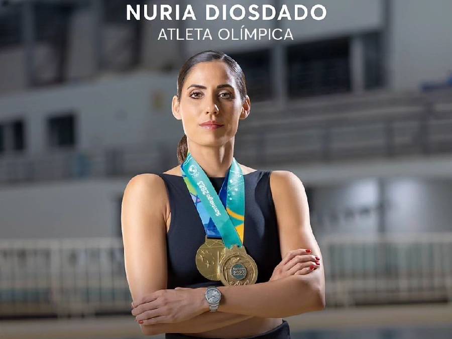 La tres veces olímpica Nuria Diosdado forma parte del equipo l Instagram @nuriagodgiven