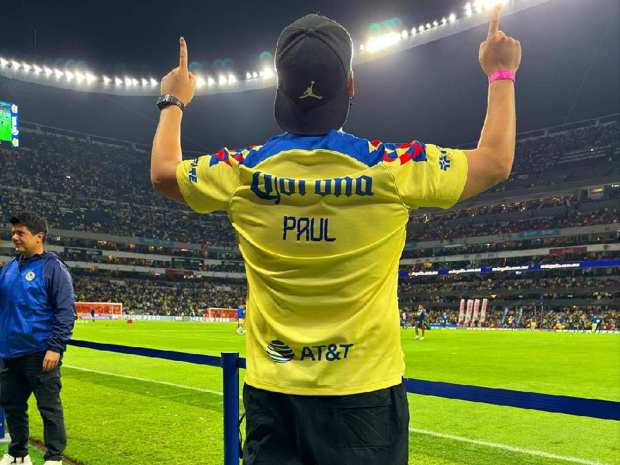 Paul Al Chile asistió a Ciudad Universitaria a apoyar a su equipo l Instagram @paul_alchile