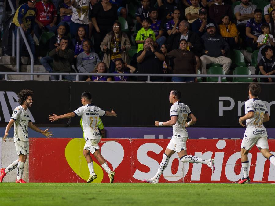 En la jornada 14, Pumas se impuso a Mazatlán 4 goles a 0 l MEXSPORT