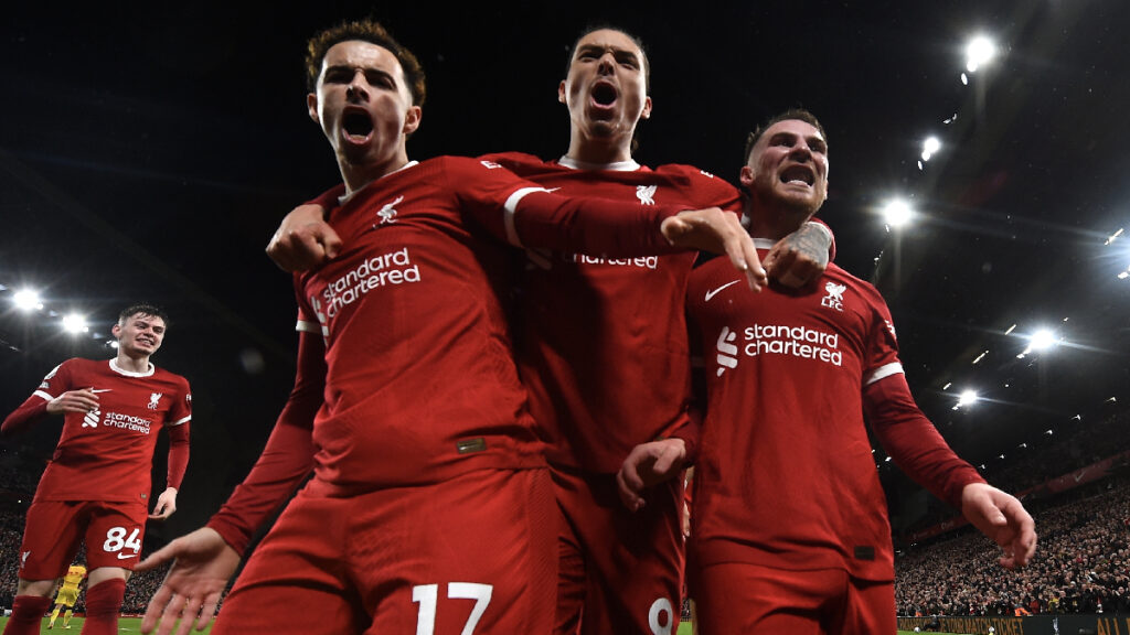 El Liverpool se mantiene como líder de la Premier League con su victoria en Anfield | EFE