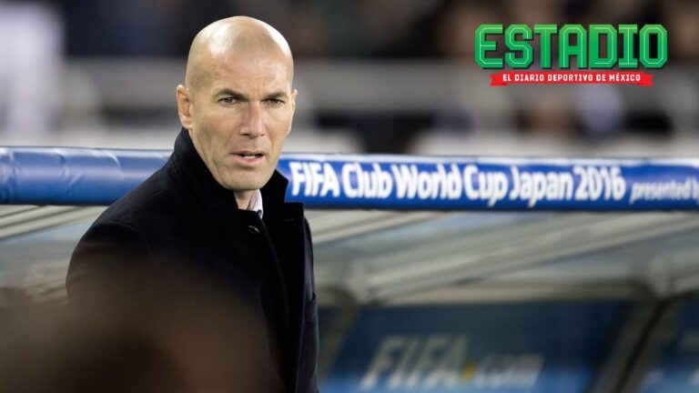 Zidane como técnico del Real Madrid en un Mundialito