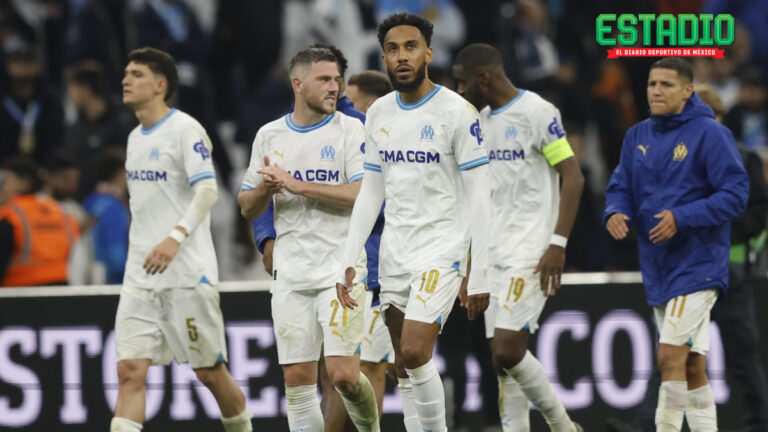 Europa League: Jugadores de Marsella tras el empate con Atalanta
