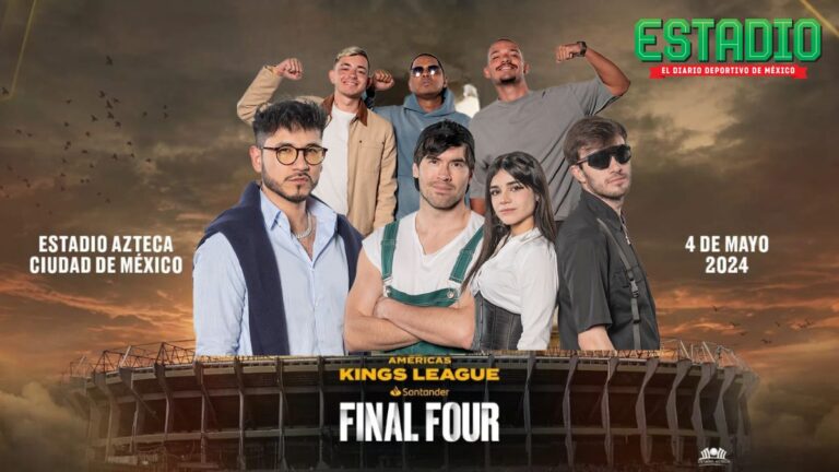 Los presidentes de los equipos del Final Four de la Kings League
